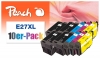 Peach 10er-Pack Tintenpatronen, kompatibel zu  Epson T2716, No. 27XL, C13T27164010*2